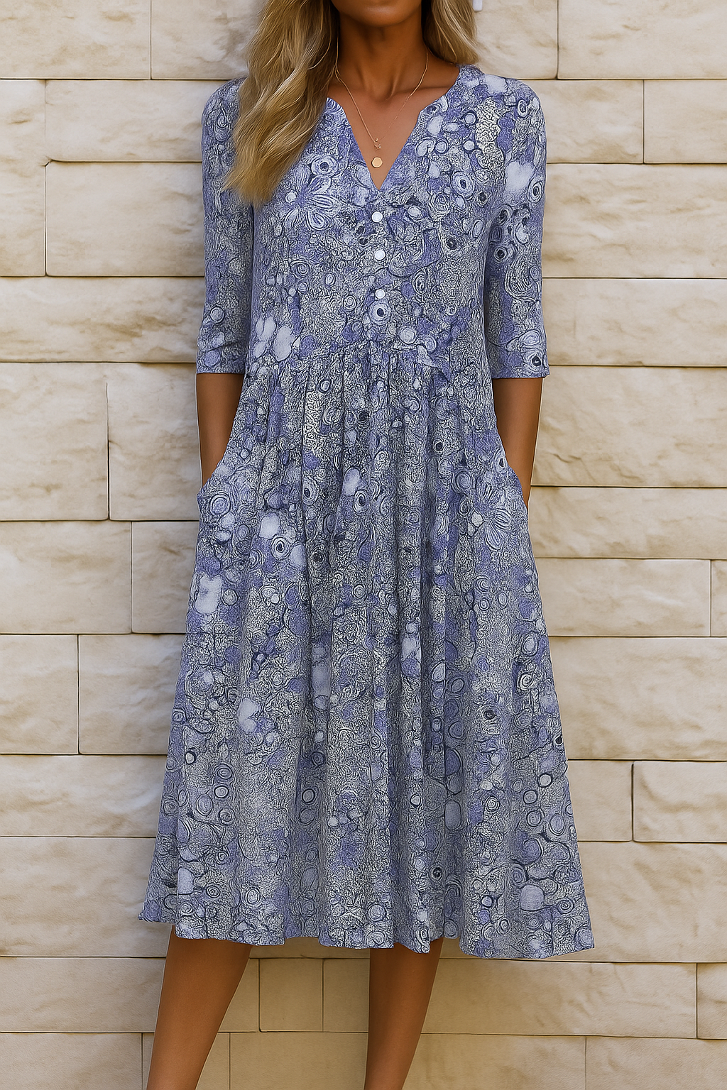Olivia | Robe Élégante Décolleté en V