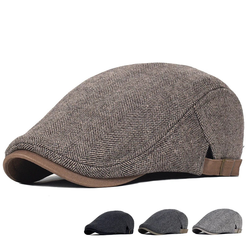 Henri | Casquette Coton Chevrons Moderne