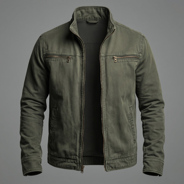 Louis | Veste Vintage Zippée Toutes Saisons