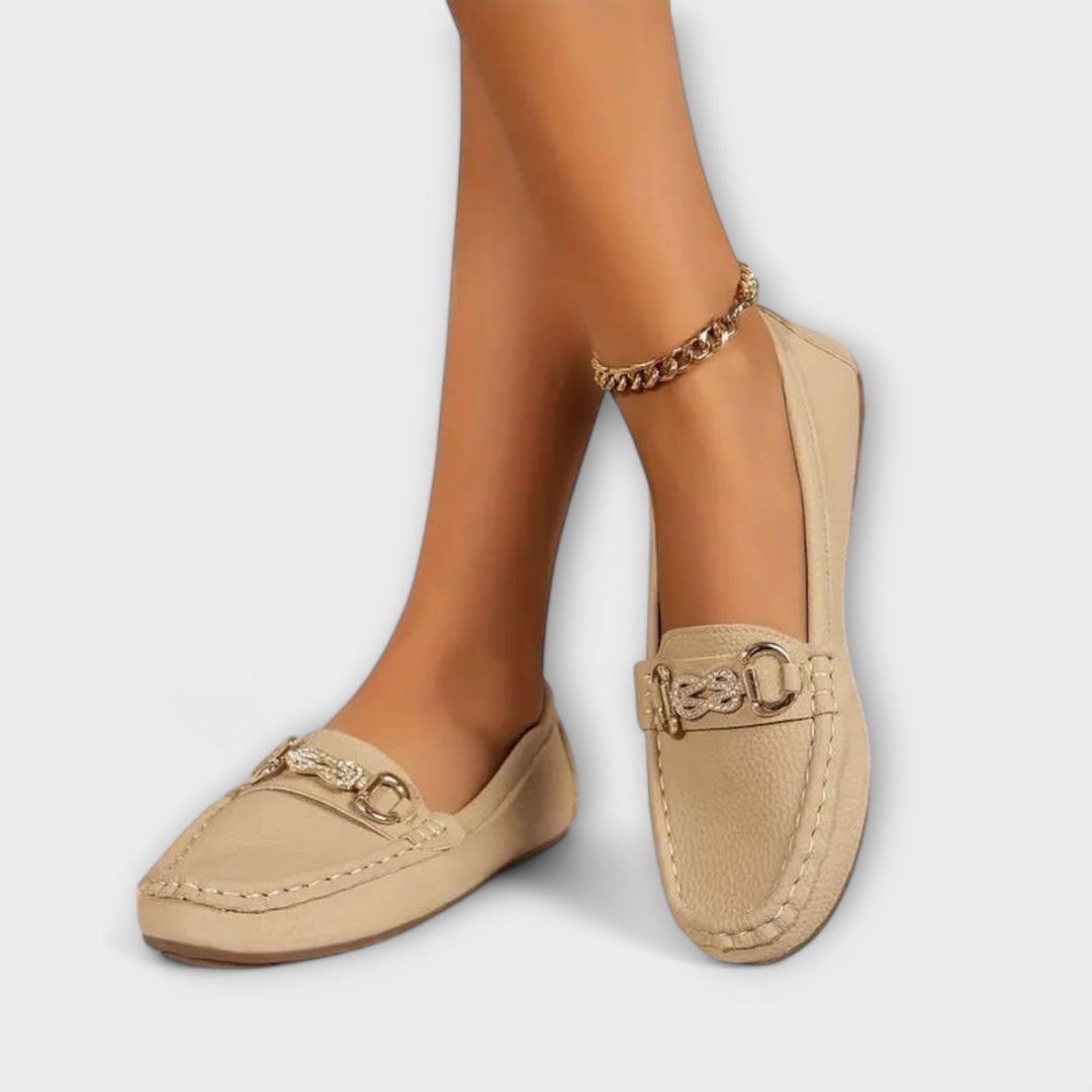 Aurora | Mocassins Cuir Chic Élégants