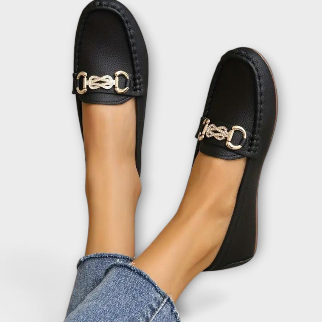 Aurora | Mocassins Cuir Chic Élégants