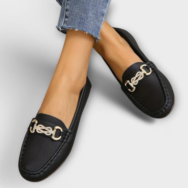 Aurora | Mocassins Cuir Chic Élégants