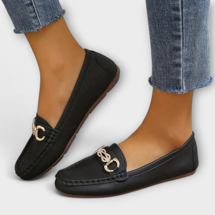 Aurora | Mocassins Cuir Chic Élégants