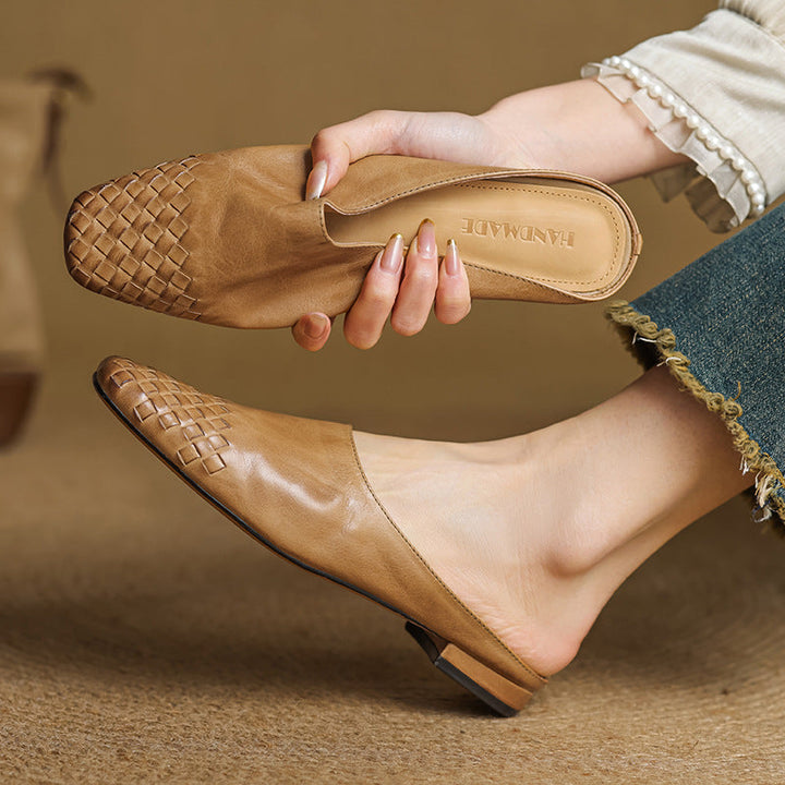 Viola | Mules Cuir Bout Pointu