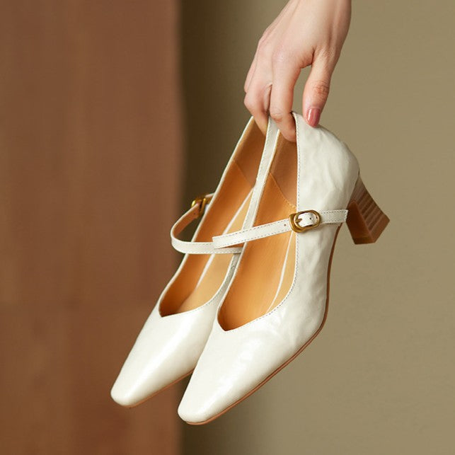 Orvane | Mary Jane Cuir Premium