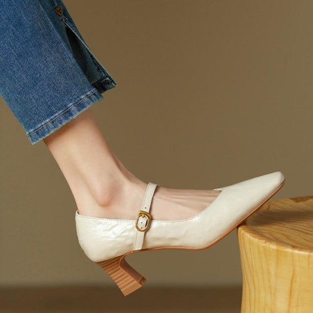 Orvane | Mary Jane Cuir Premium