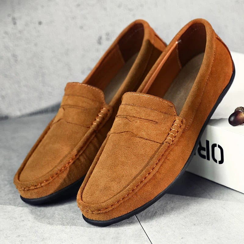 Gaston | Mocassin Daim Confort Chic