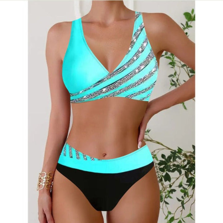 Zoé | Maillot Halter Imprimé