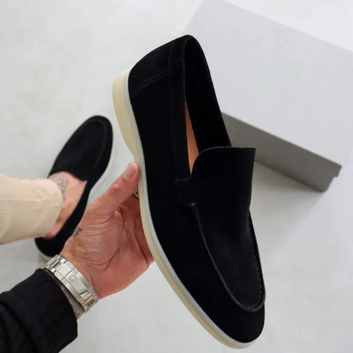 Lorenzo | Mocassin Suède Premium en Cuir