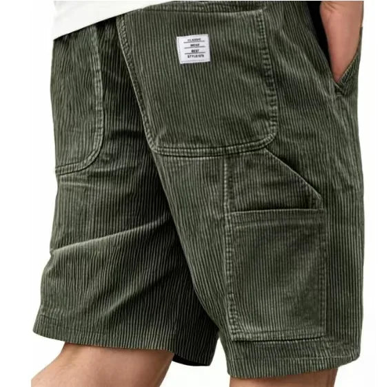 Félix | Short Velours Côtelé Rétro