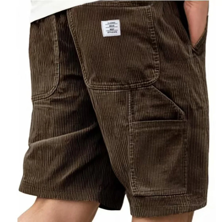 Félix | Short Velours Côtelé Rétro