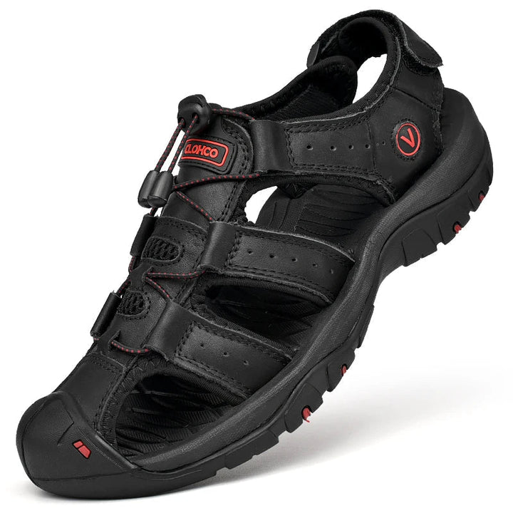 Thomas | Sandale Outdoor Renforcée en Cuir