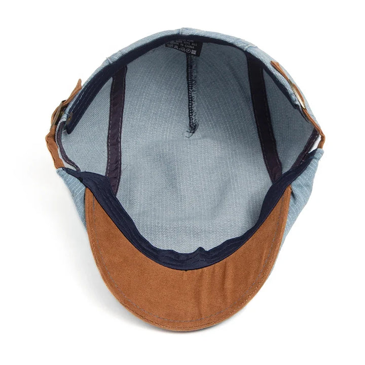 Charles | Casquette Denim Coton Homme