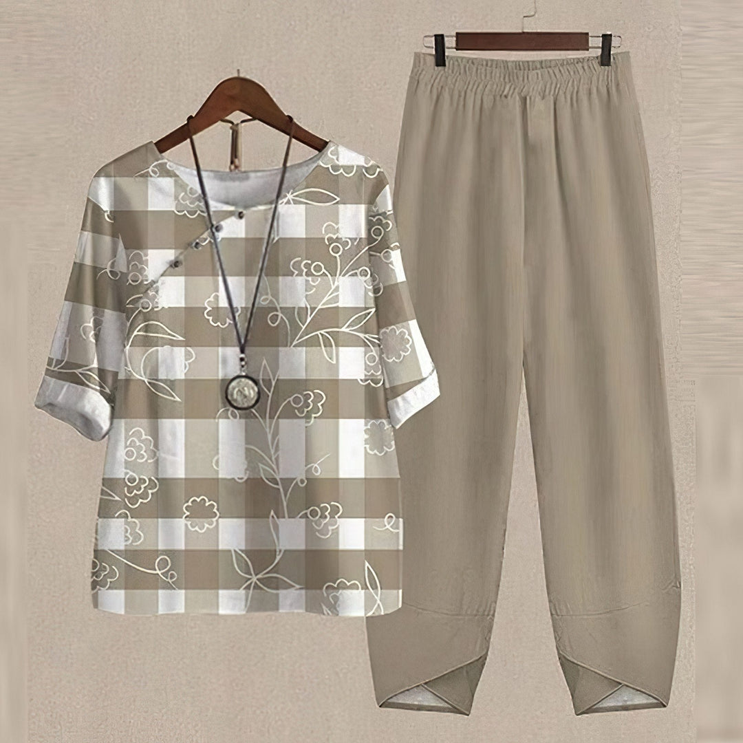 Lilou | Ensemble Chemise & Pantalon Chic Confort