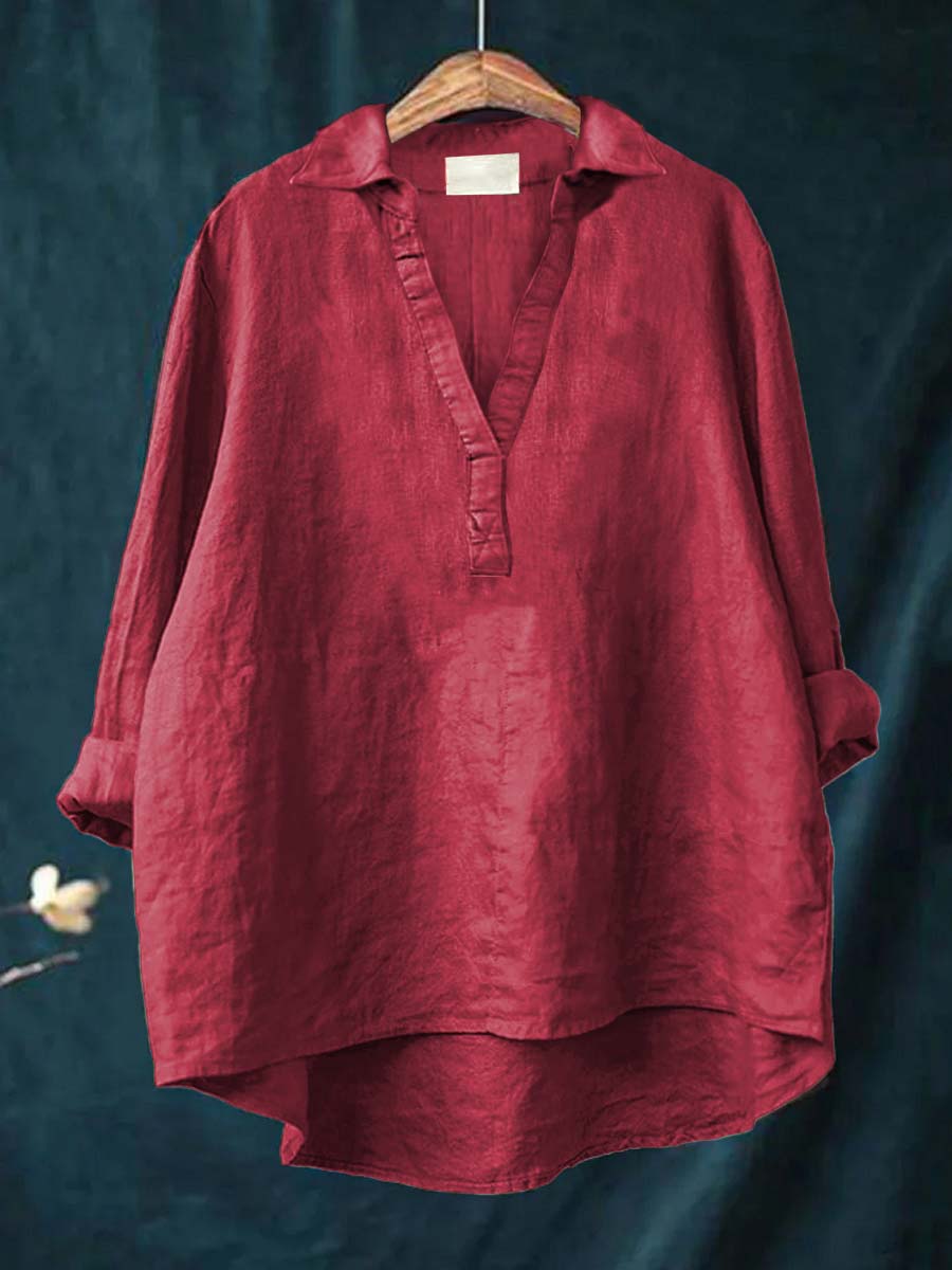 Andrea | Chemise Aquarelle Neuf Couleurs