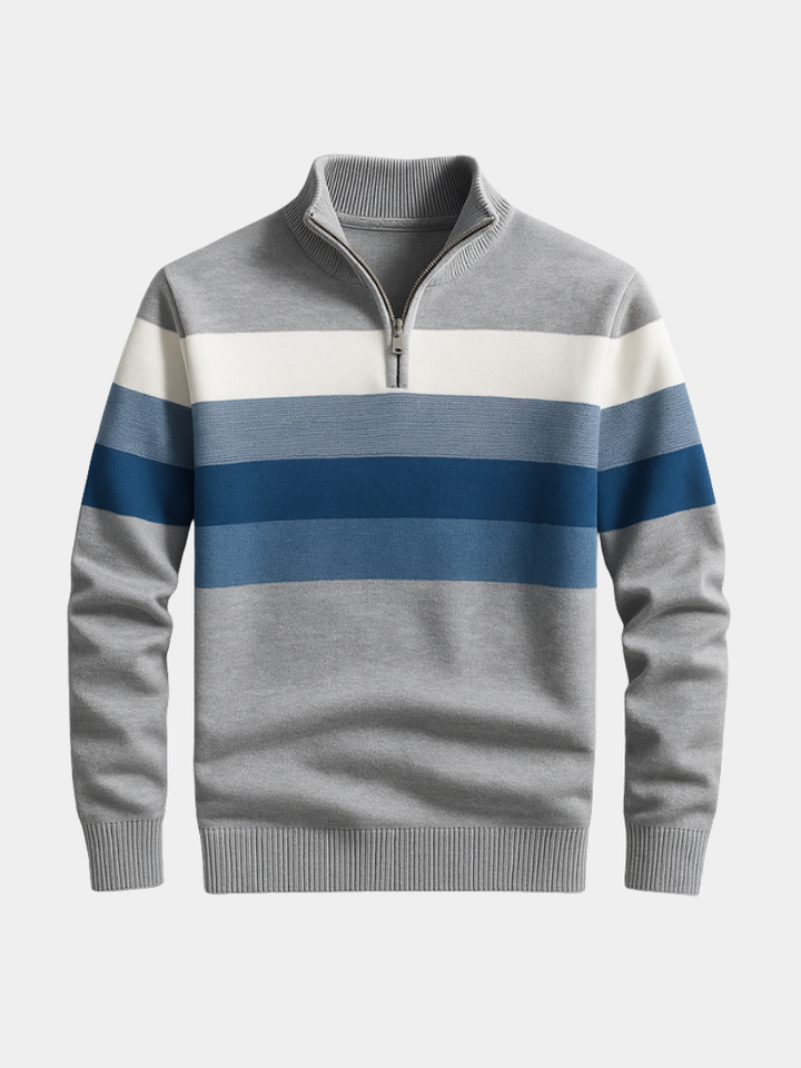 David | Pull Zippé Homme