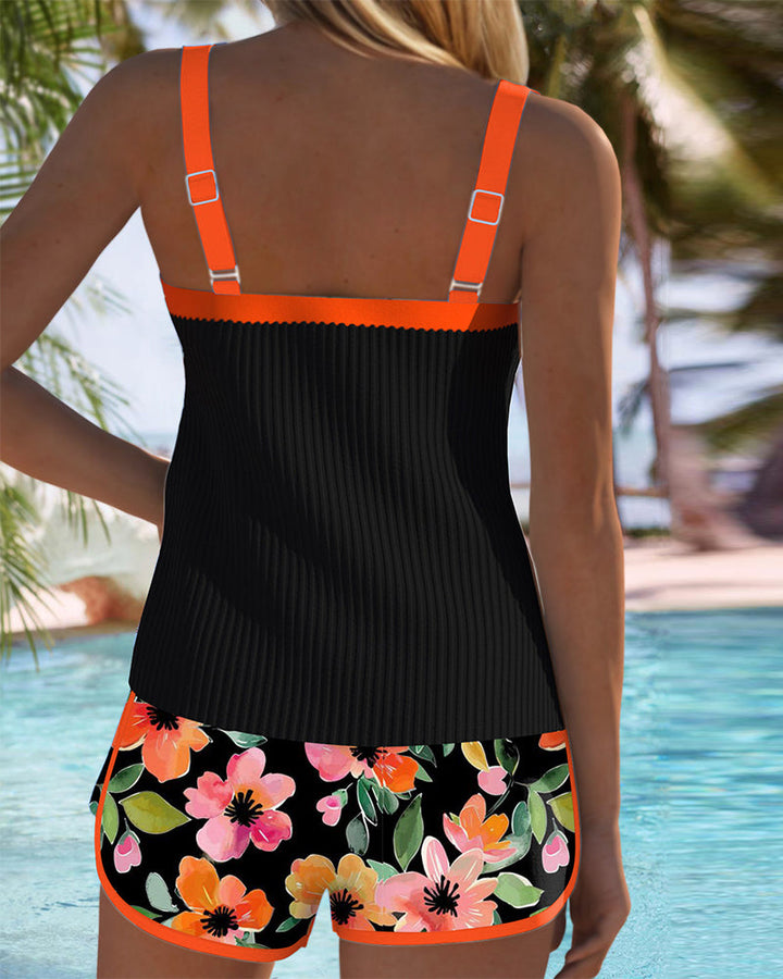 Capucine | Tankini Élégant Deux Pièces
