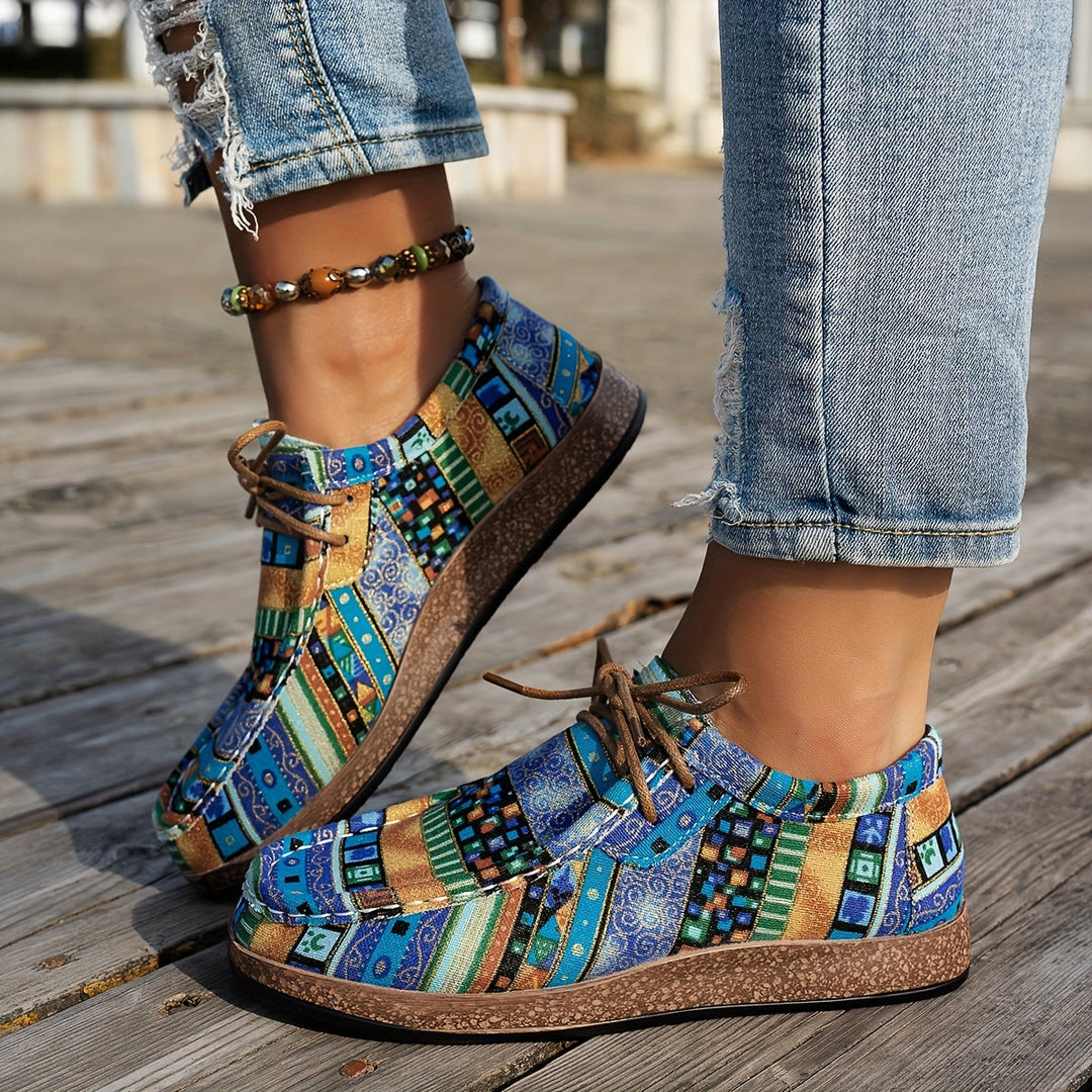 Noélie | Sneaker Rétro Colorée