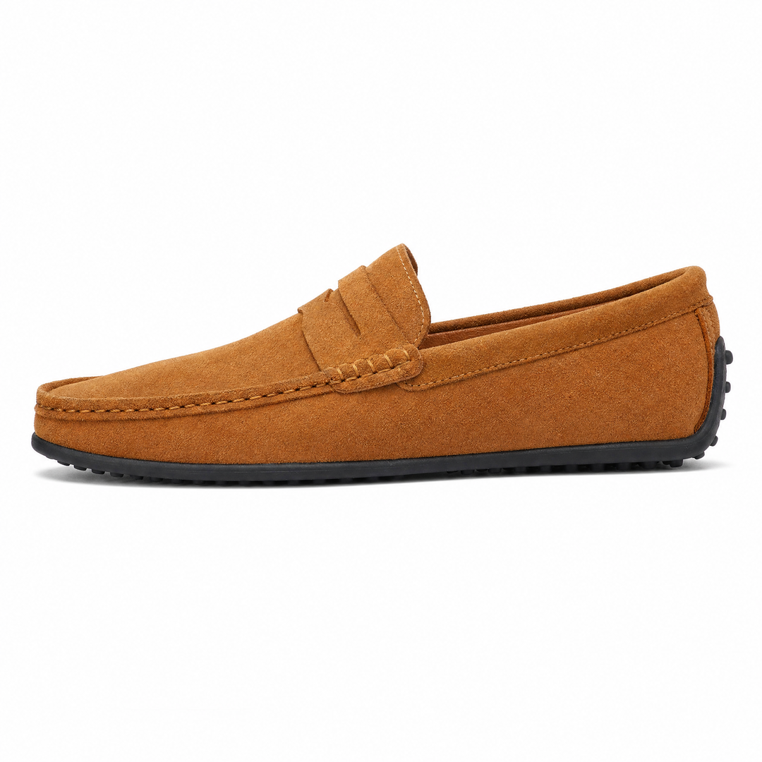 Gaston | Mocassin Daim Confort Chic