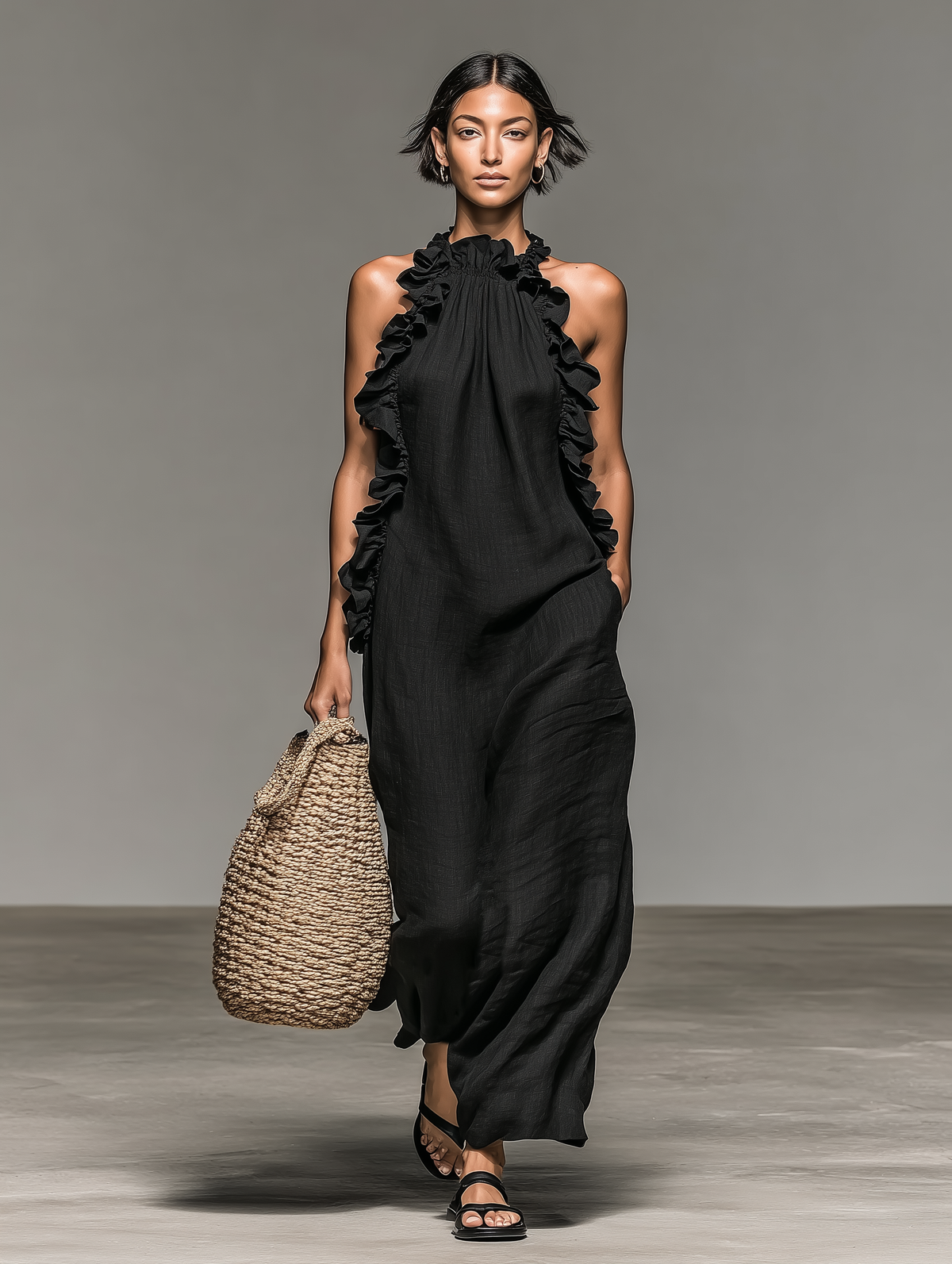 Gladys | Robe Maxi à Poches