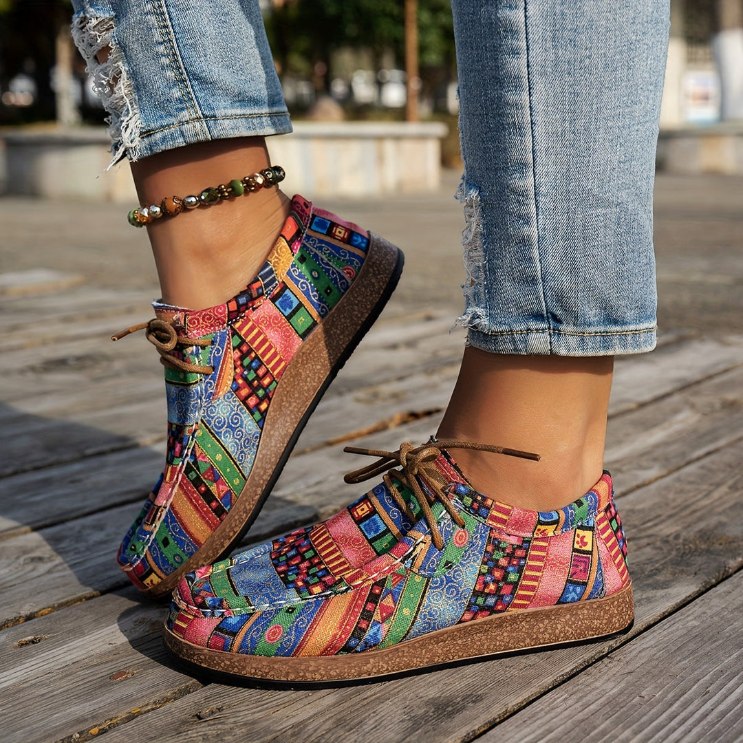 Noélie | Sneaker Rétro Colorée