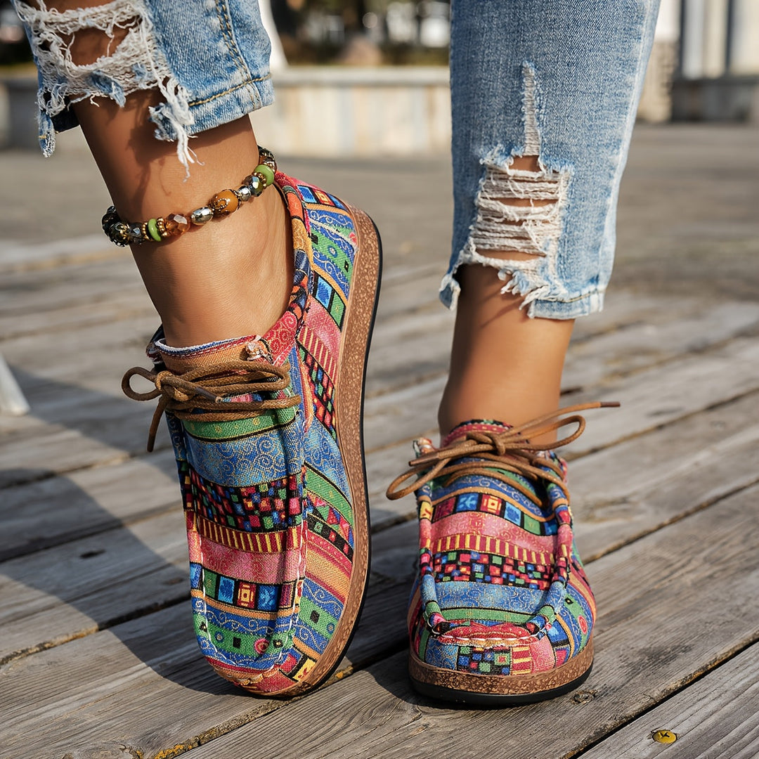 Noélie | Sneaker Rétro Colorée