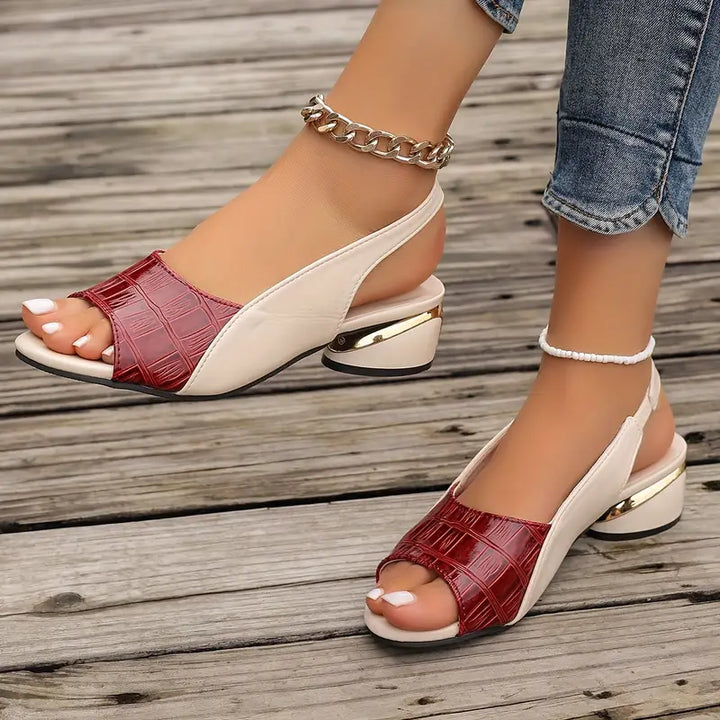 Rosalie | Sandales Orthopédiques Élégantes en Cuir