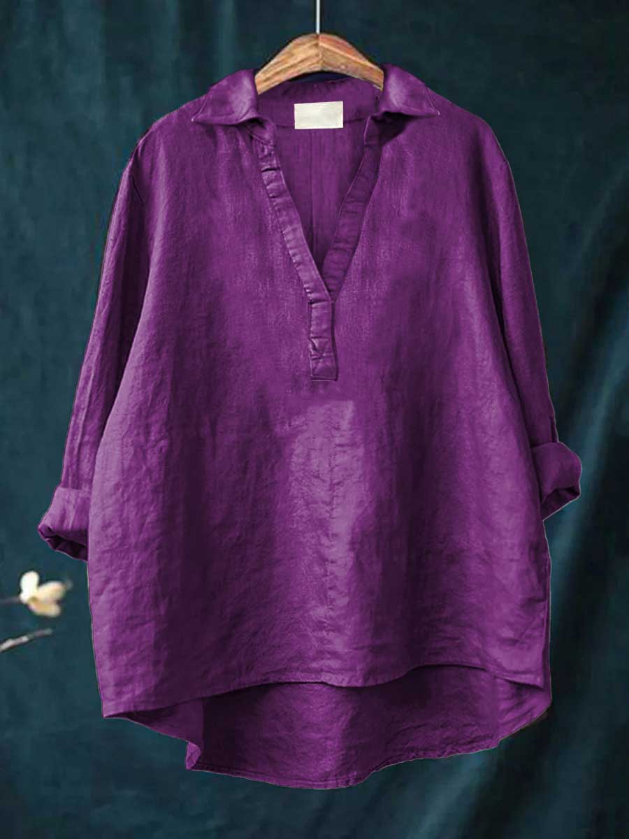 Andrea | Chemise Aquarelle Neuf Couleurs