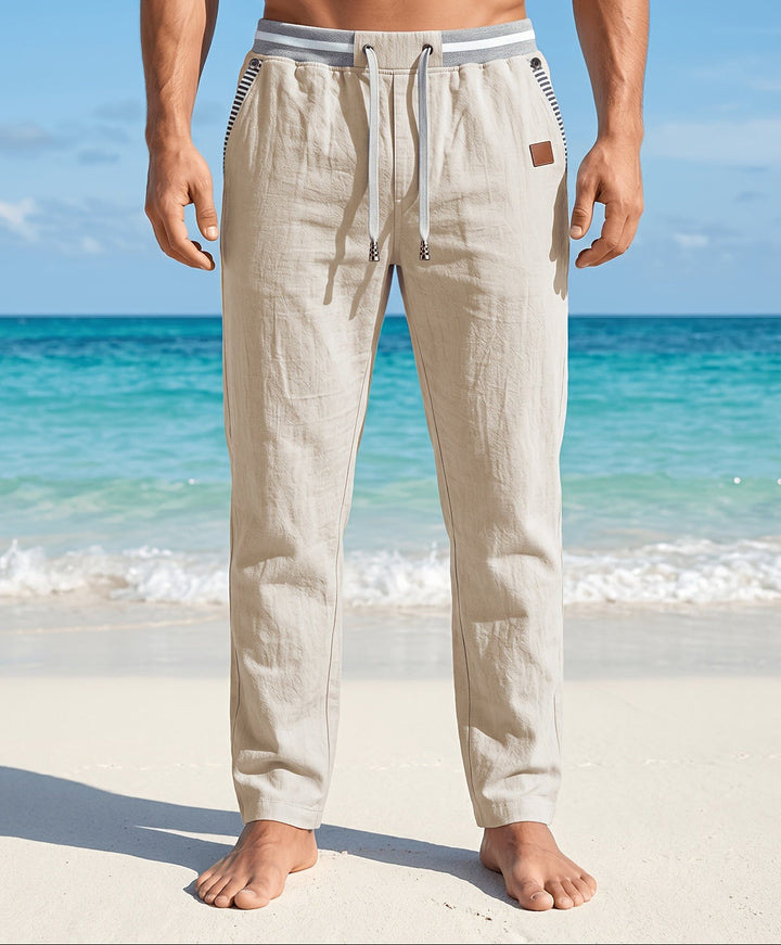 Théo | Pantalon en Mélange de Lin Léger Intemporel