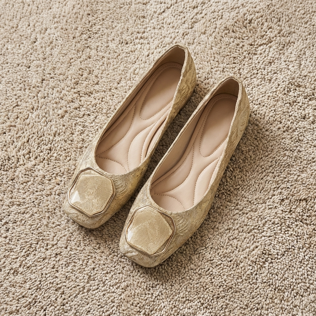 Liora | Ballerines Maille Premium
