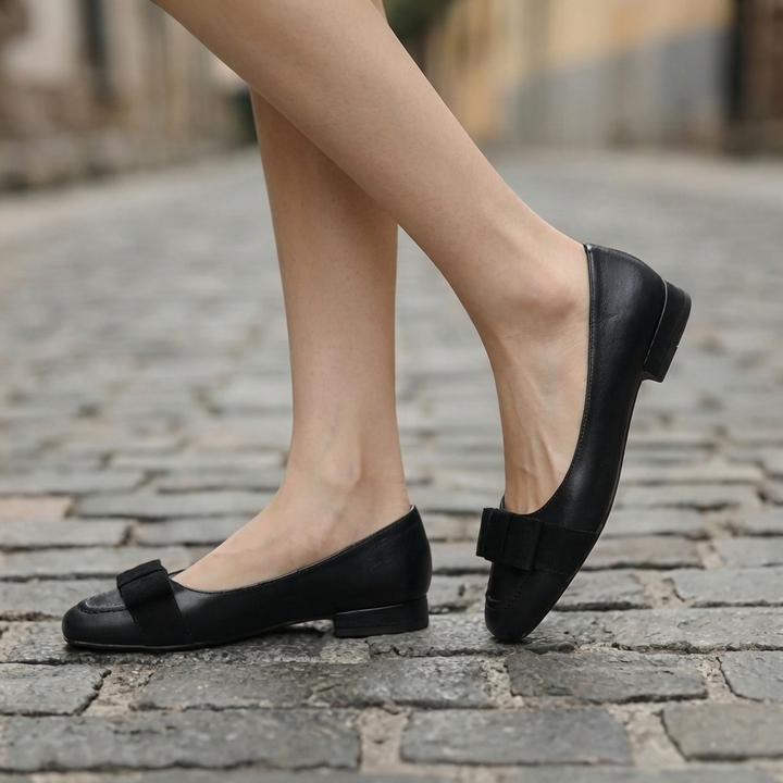 Camille | Ballerines Cuir Signature