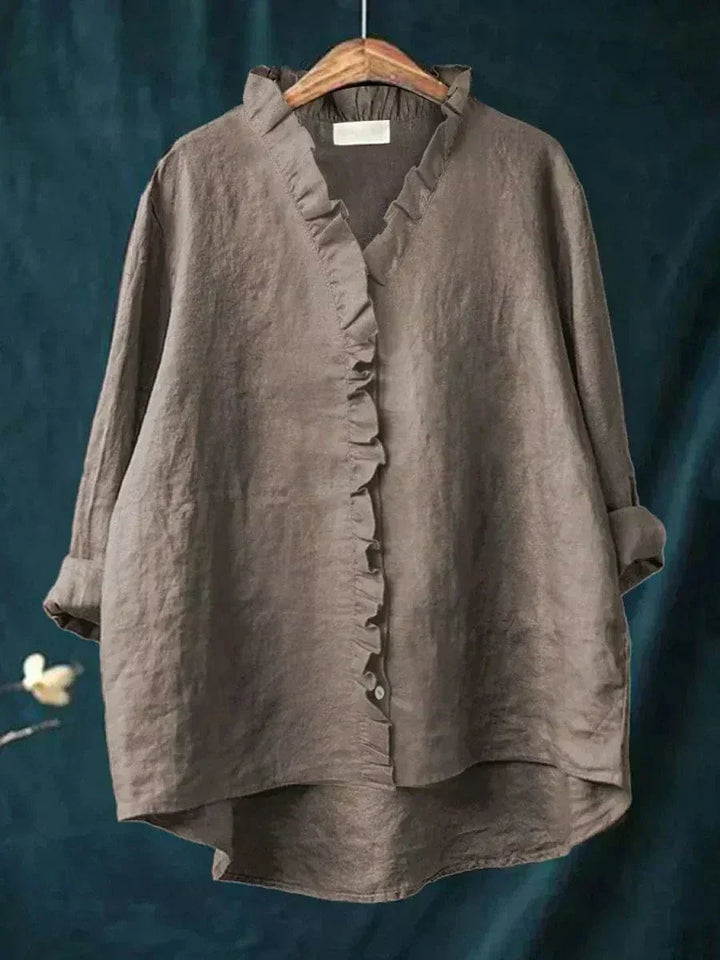 Eline | Chemise Légère aux Tons Naturels