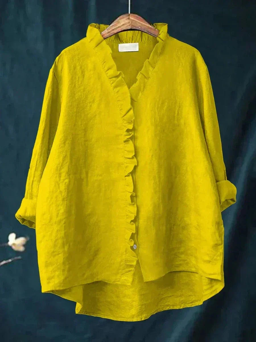 Eline | Chemise Légère aux Tons Naturels