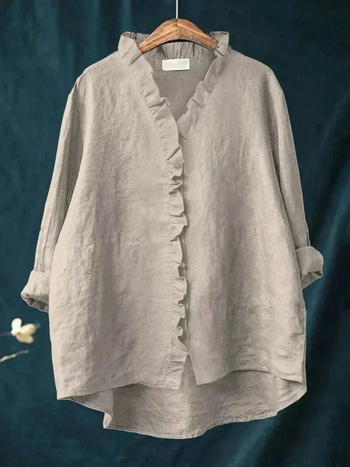 Eline | Chemise Légère aux Tons Naturels