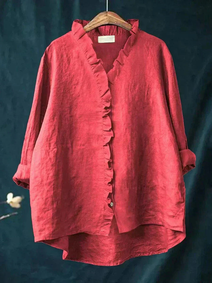 Eline | Chemise Légère aux Tons Naturels