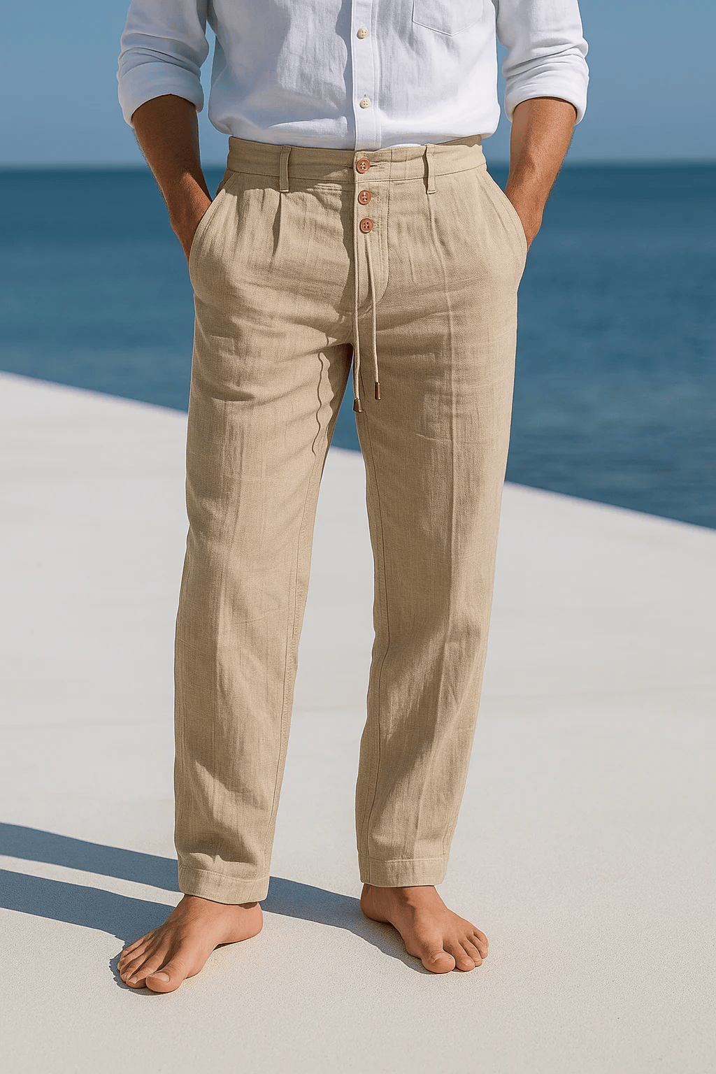 Julien | Pantalon en Lin pour Homme