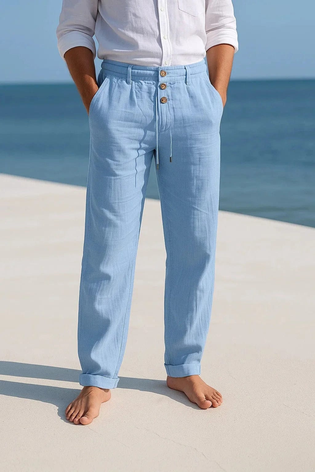 Julien | Pantalon en Lin pour Homme