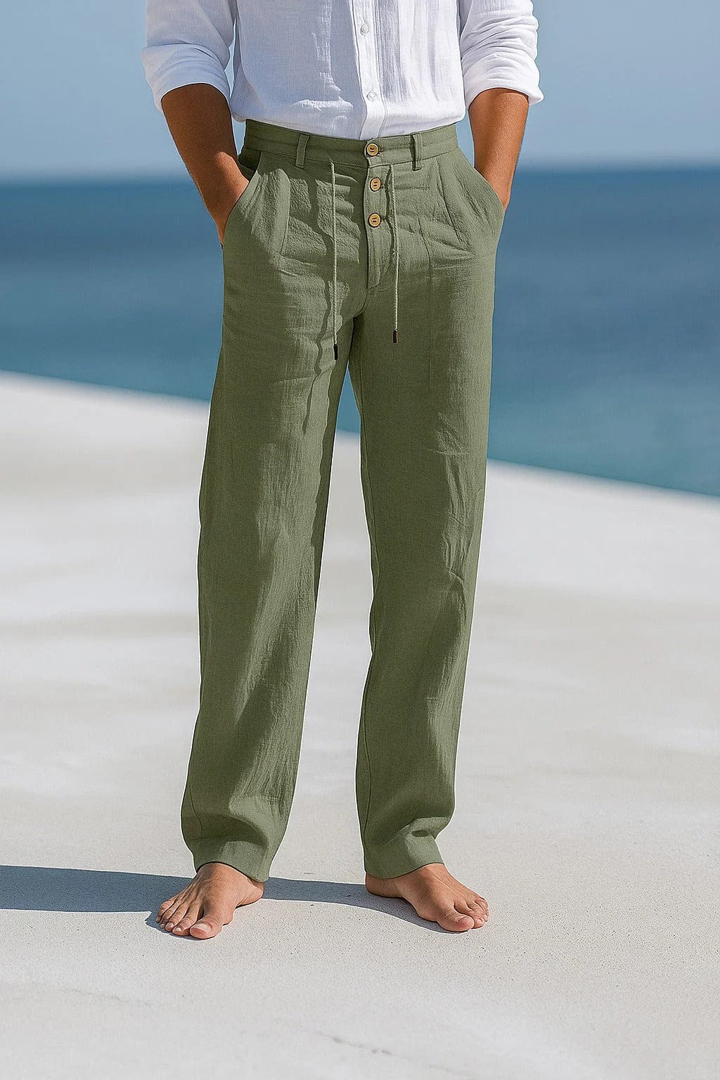 Julien | Pantalon en Lin pour Homme