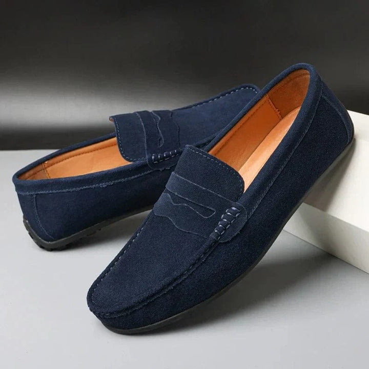Gaston | Mocassin Daim Confort Chic