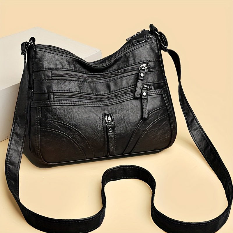 Janet | Sac Vintage Décontracté en Cuir