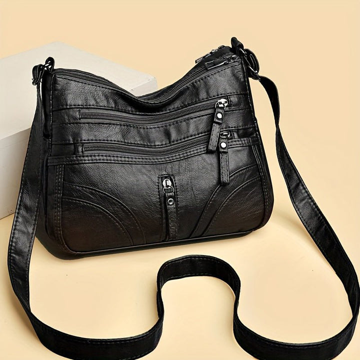 Janet | Sac Vintage Décontracté en Cuir