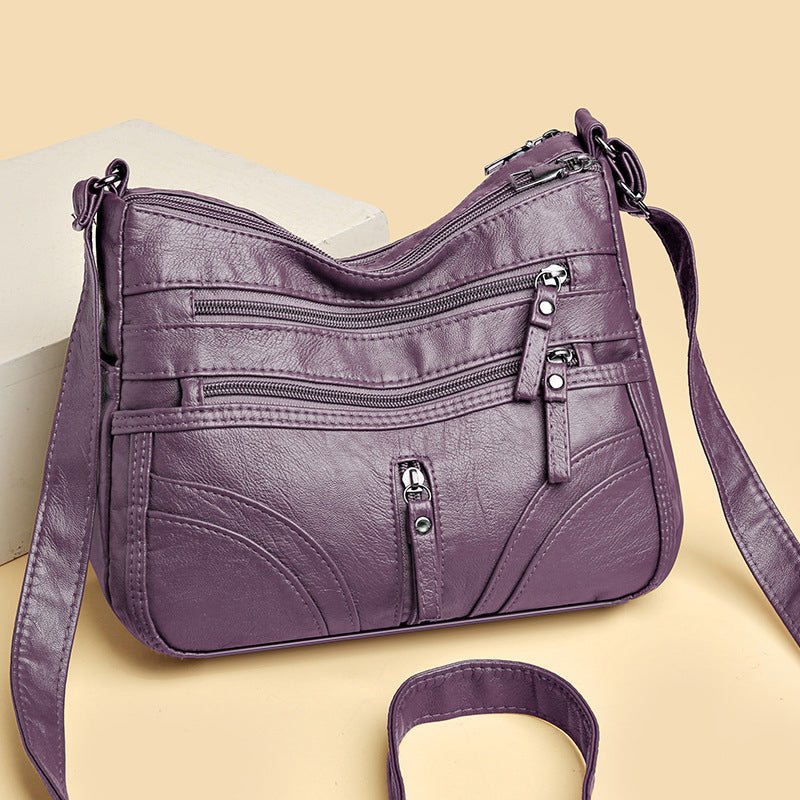Janet | Sac Vintage Décontracté en Cuir