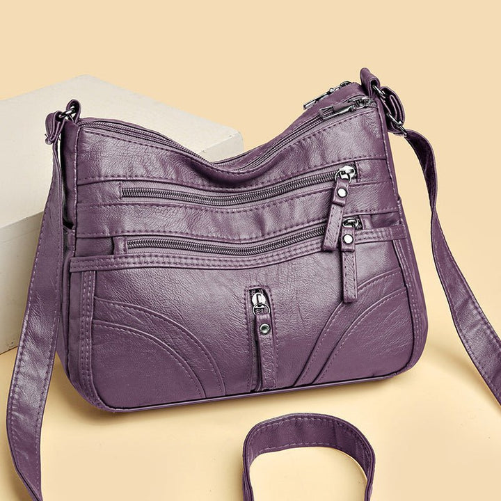 Janet | Sac Vintage Décontracté en Cuir