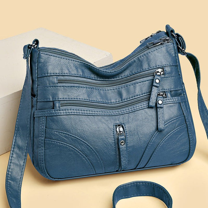 Janet | Sac Vintage Décontracté en Cuir