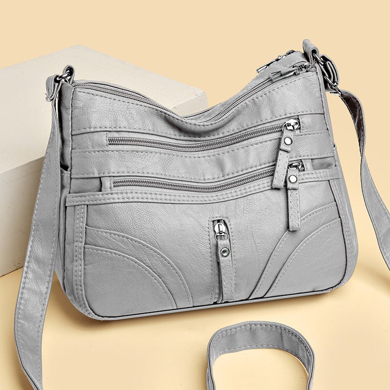 Janet | Sac Vintage Décontracté en Cuir