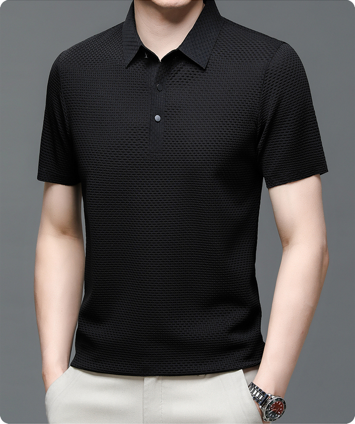 Nicolas | Polo Boutonné Style