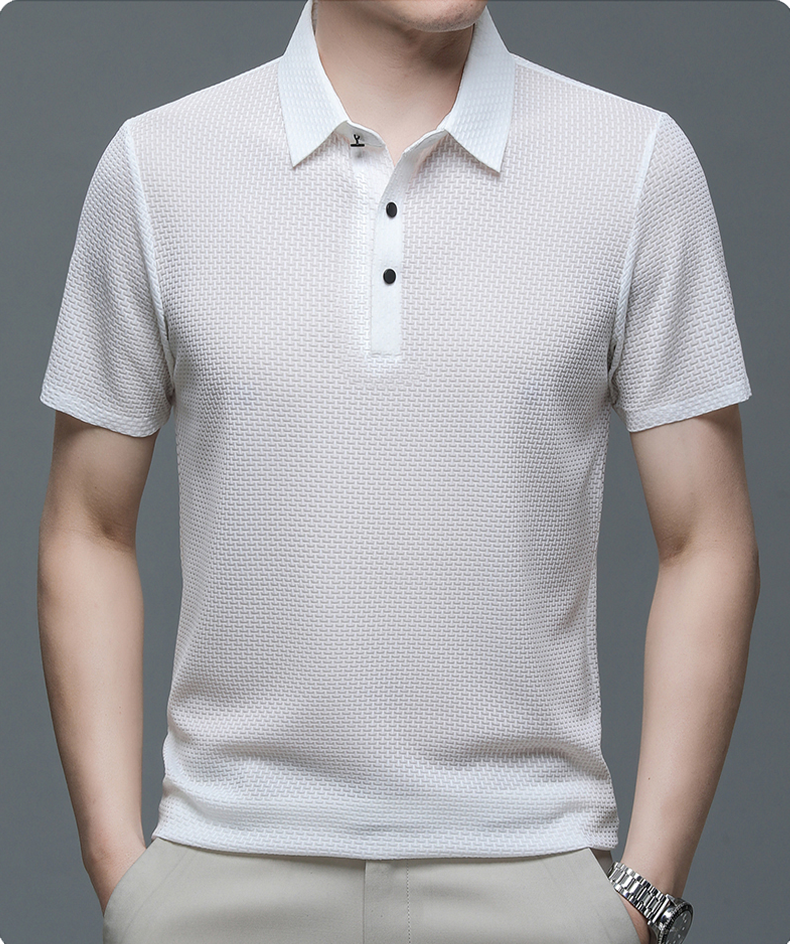 Nicolas | Polo Boutonné Style