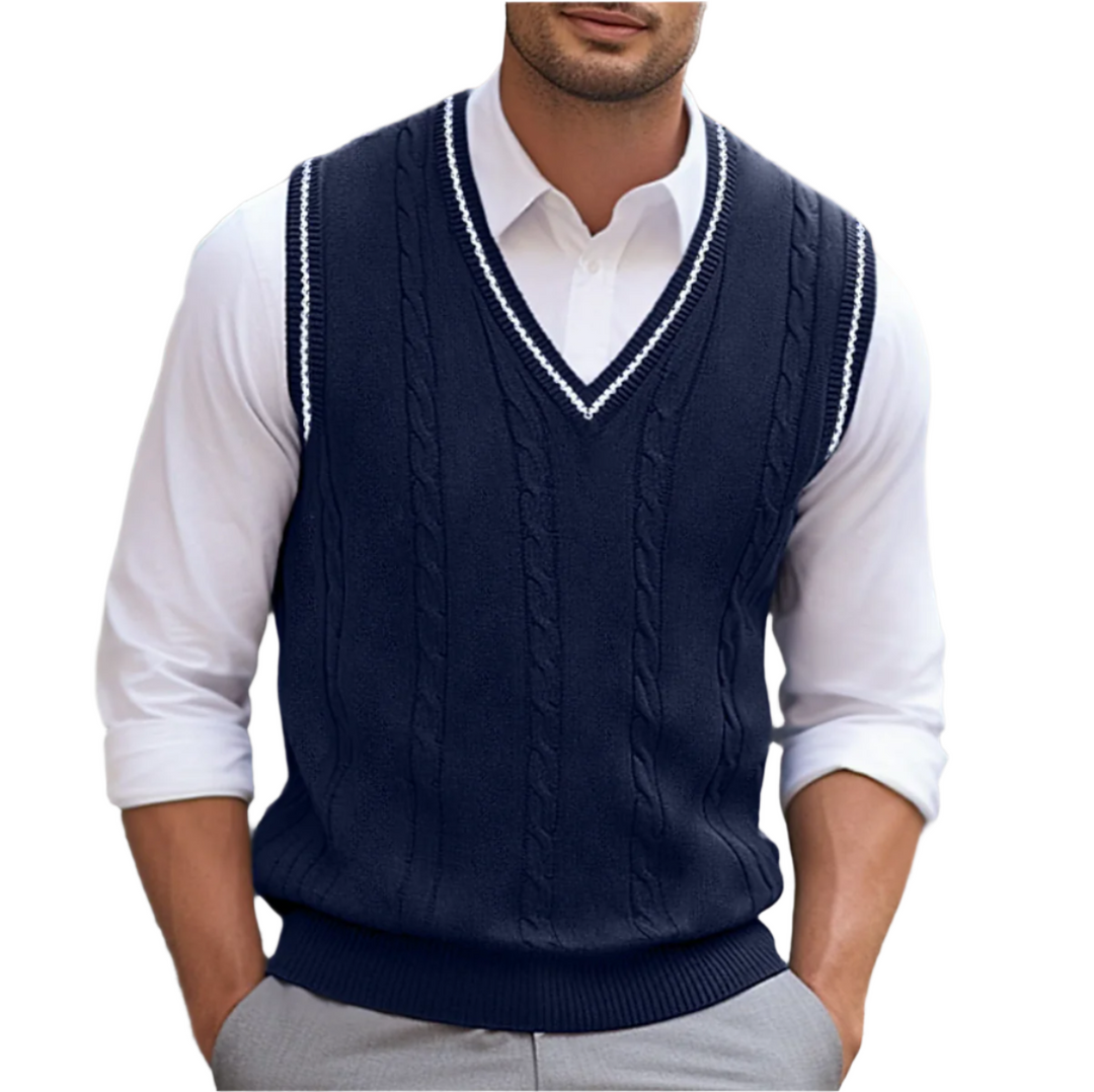 Niels | Gilet Sans Manches Polyvalent en Laine