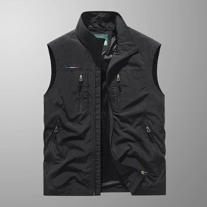 Olivier | Gilet Cargo Respirant Multi-Poches