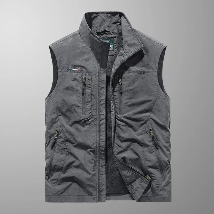 Olivier | Gilet Cargo Respirant Multi-Poches